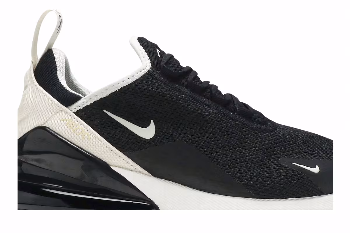 Nike Women's Air Max 270 Black Beige, view 3