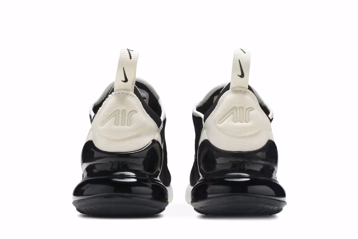 Nike Women's Air Max 270 Black Beige, view 7