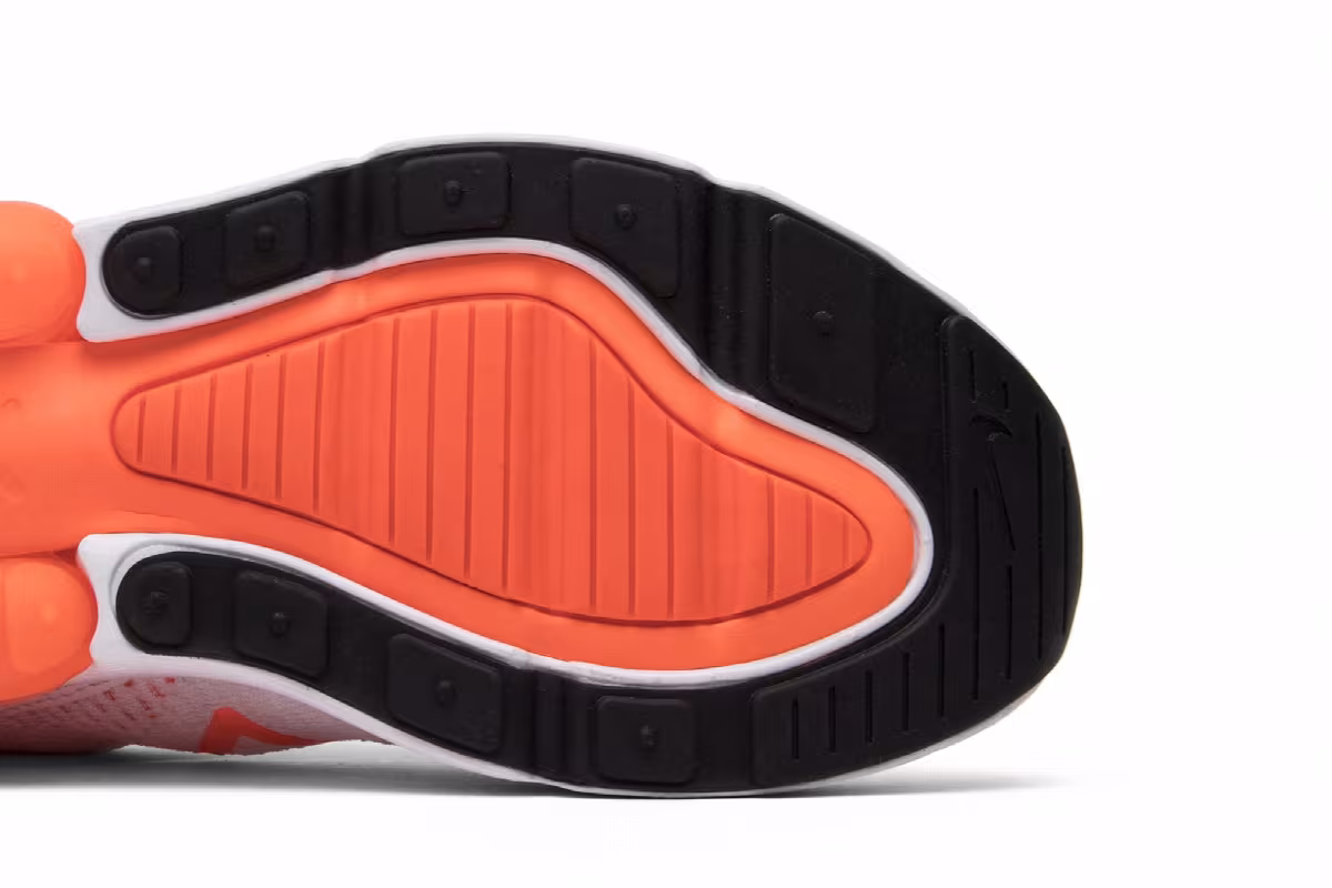 Nike Women's Air Max 270 Flyknit Crimson Pulse, view 6