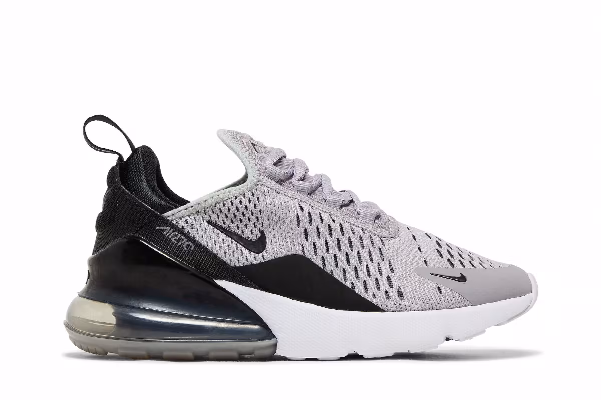 Nike Women's Air Max 270 Light Grey, view 2