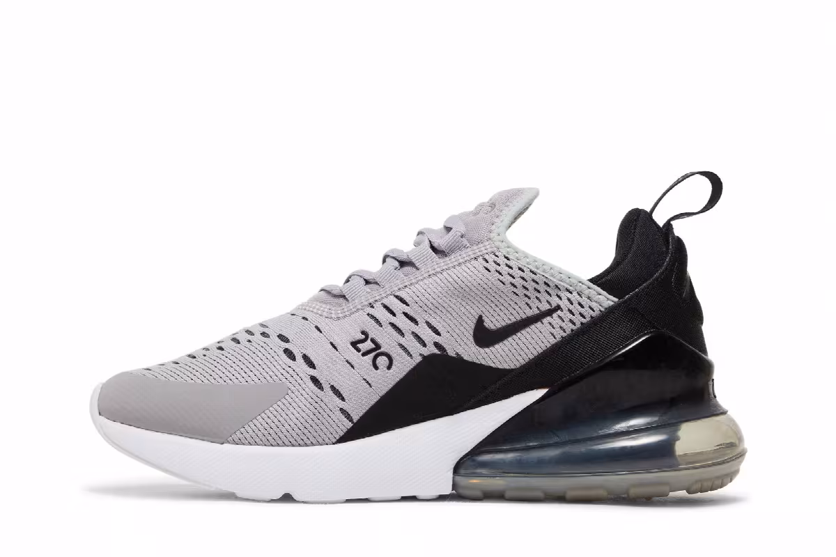 Nike Women's Air Max 270 Light Grey, view 4