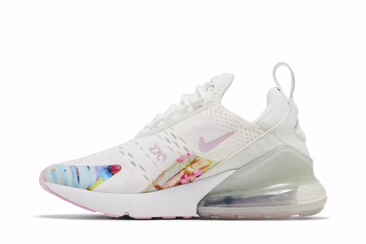 Nike Women's Air Max 270 Floral, view 4