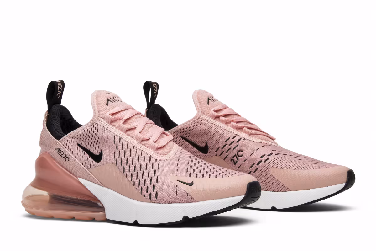 Nike Women's Air Max 270 Coral Stardust, view 9