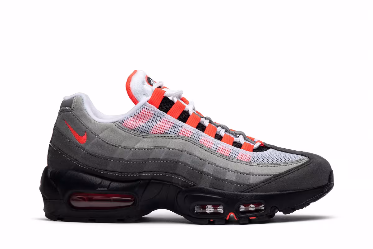 Nike Air Max 95 OG Solar Red, view 2