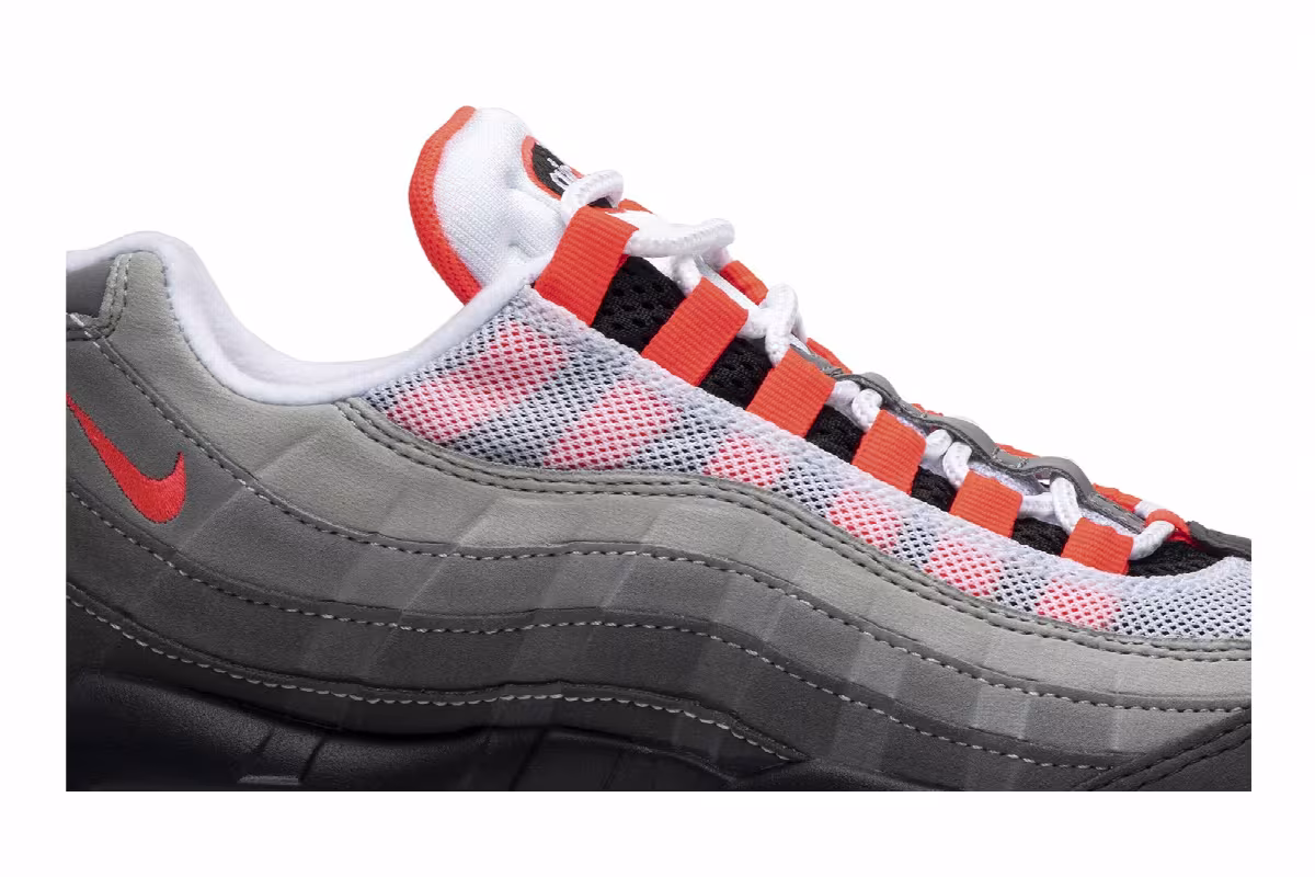 Nike Air Max 95 OG Solar Red, view 3