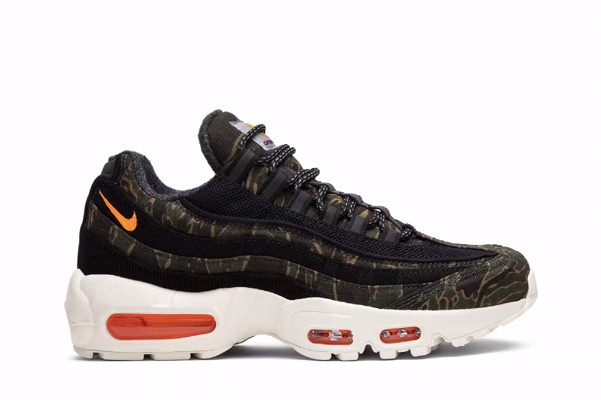 Carhartt WIP x Nike Air Max 95 Camo, view 2