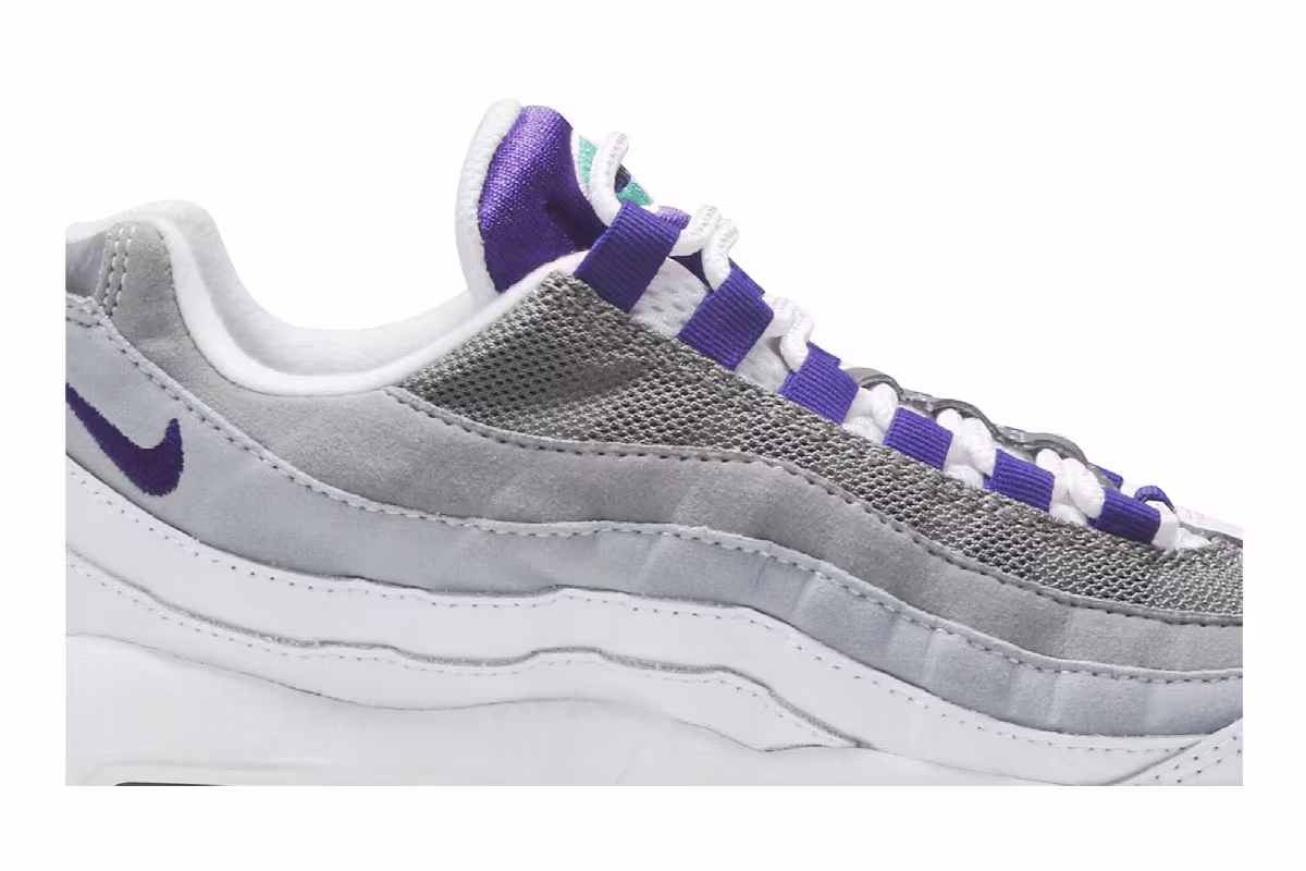 Nike Women's Air Max 95 Grape 2018, view 3