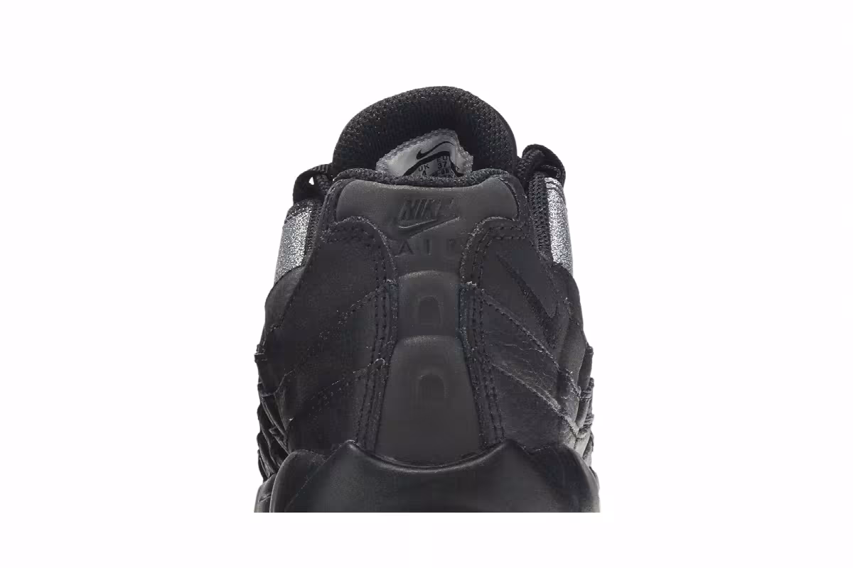 Nike Women's Air Max 95 Premium Black, view 8