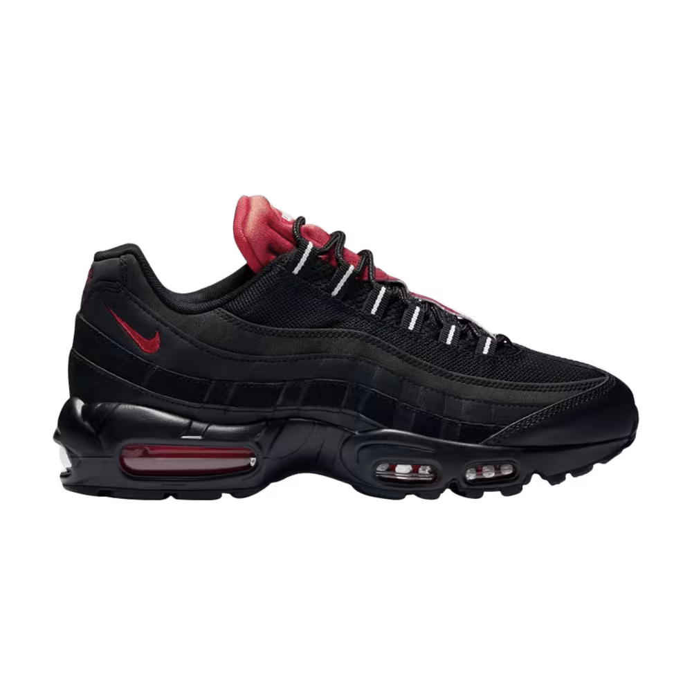 Nike Air Max 95 Essential Black Challenge Red