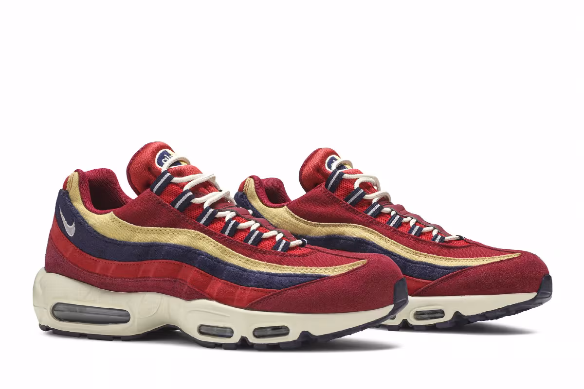 Nike Air Max 95 Premium Red Crush, view 9