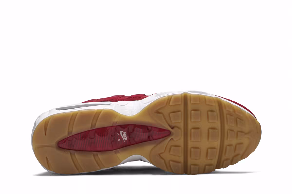 Nike Air Max 95 Premium Gym Red, view 5