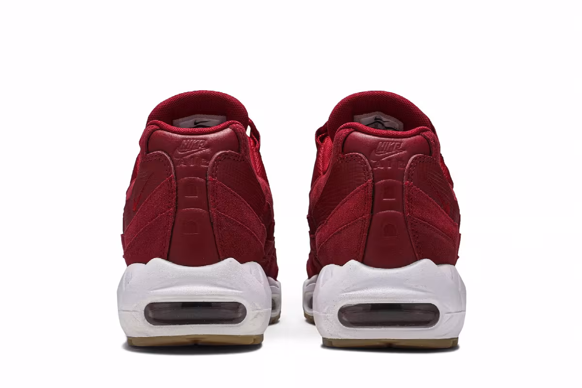 Nike Air Max 95 Premium Gym Red, view 7