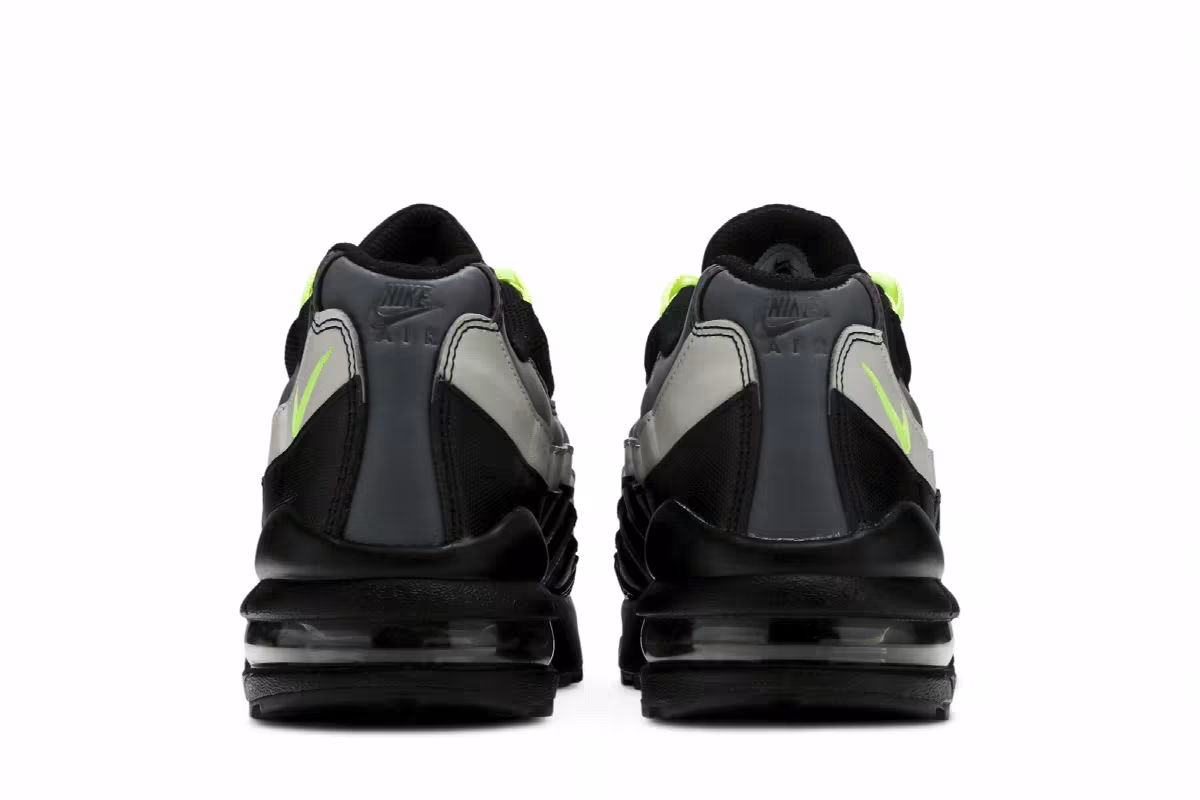 Nike Air Max 95 GS Black Volt, view 7