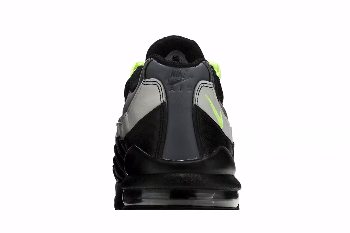 Nike Air Max 95 GS Black Volt, view 8