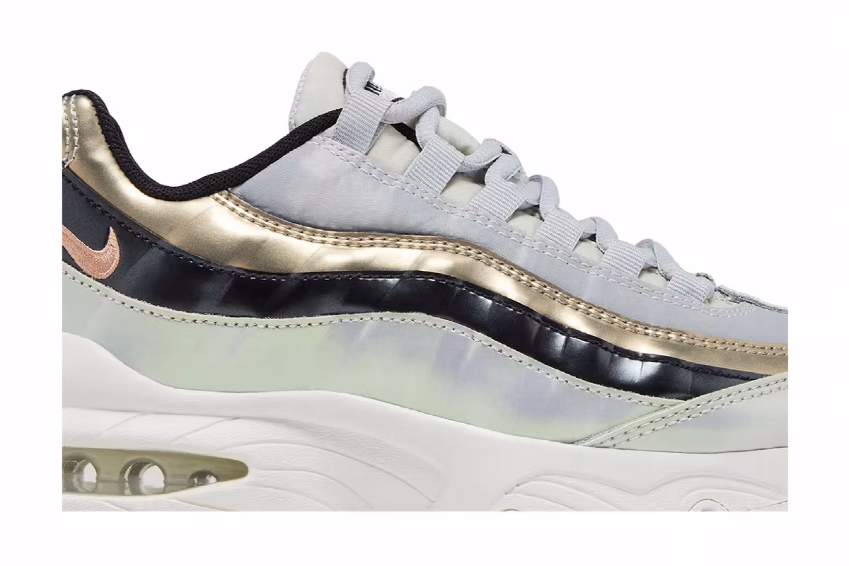 Nike Air Max 95 SE GS Metallic Red Bronze, view 3