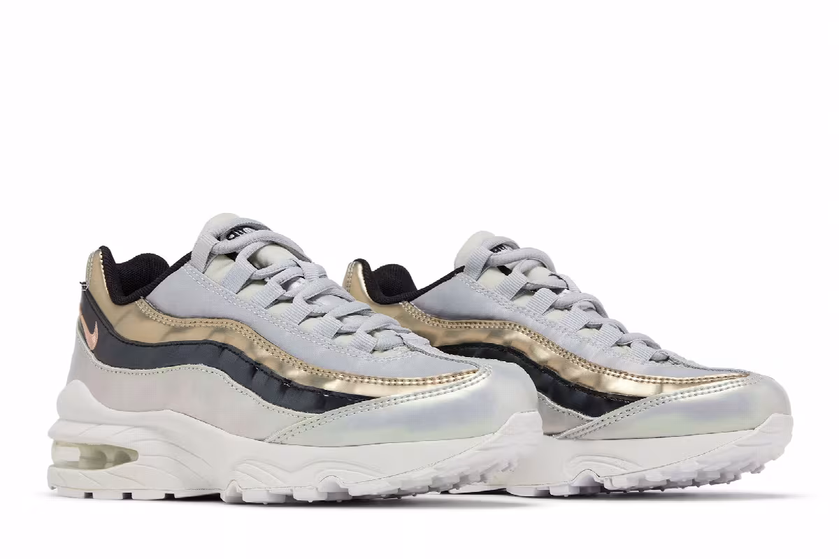 Nike Air Max 95 SE GS Metallic Red Bronze, view 9