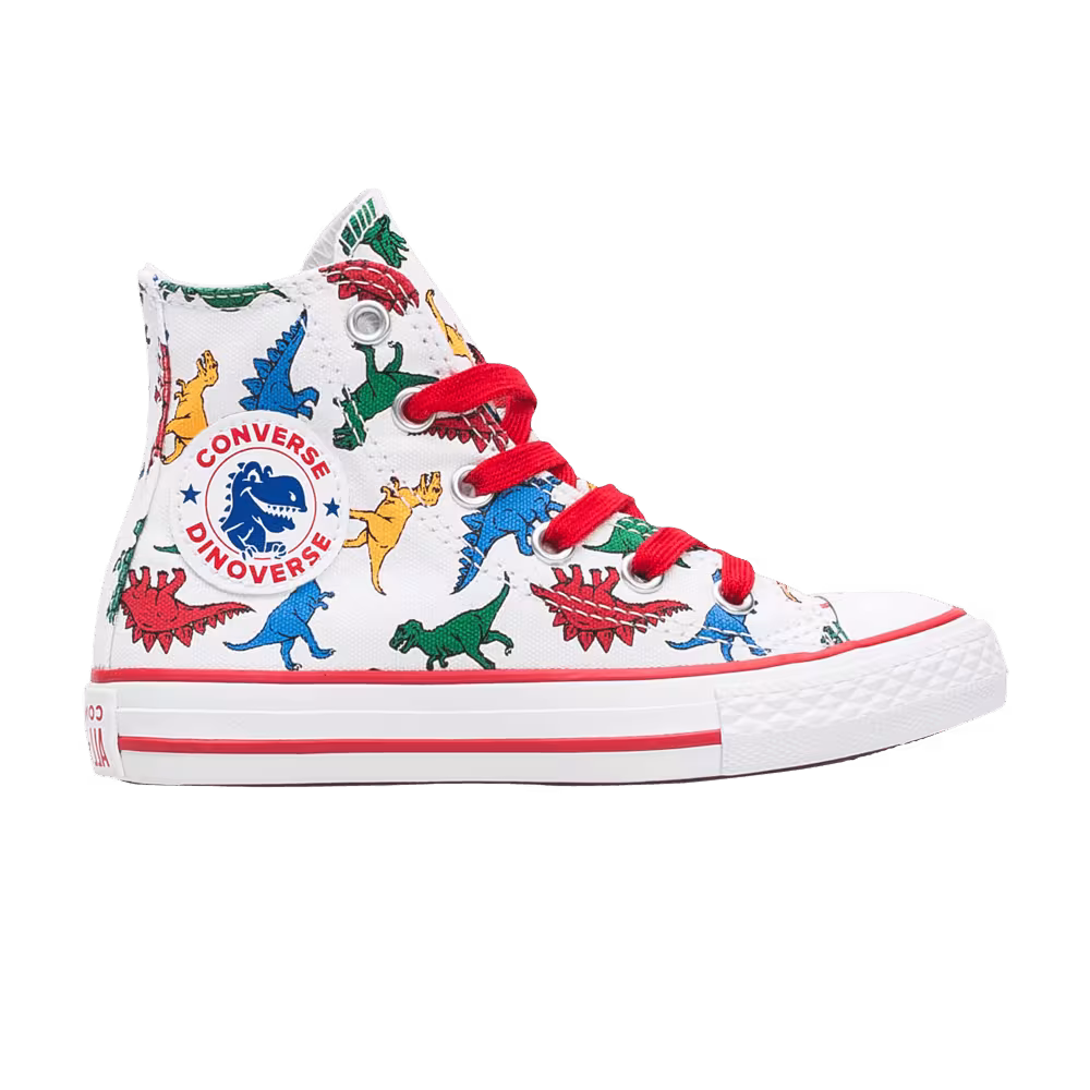 Converse Chuck Taylor All Star High PS Dinoverse Print