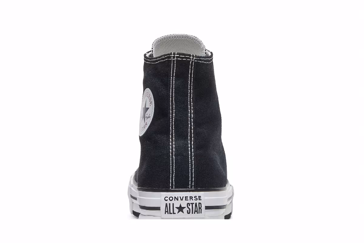 Converse Chuck Taylor All Star EVA Lift Platform High GS Black, view 8