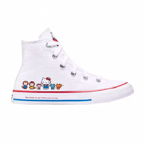 Hello Kitty x Converse Chuck Taylor All Star High GS 'White'