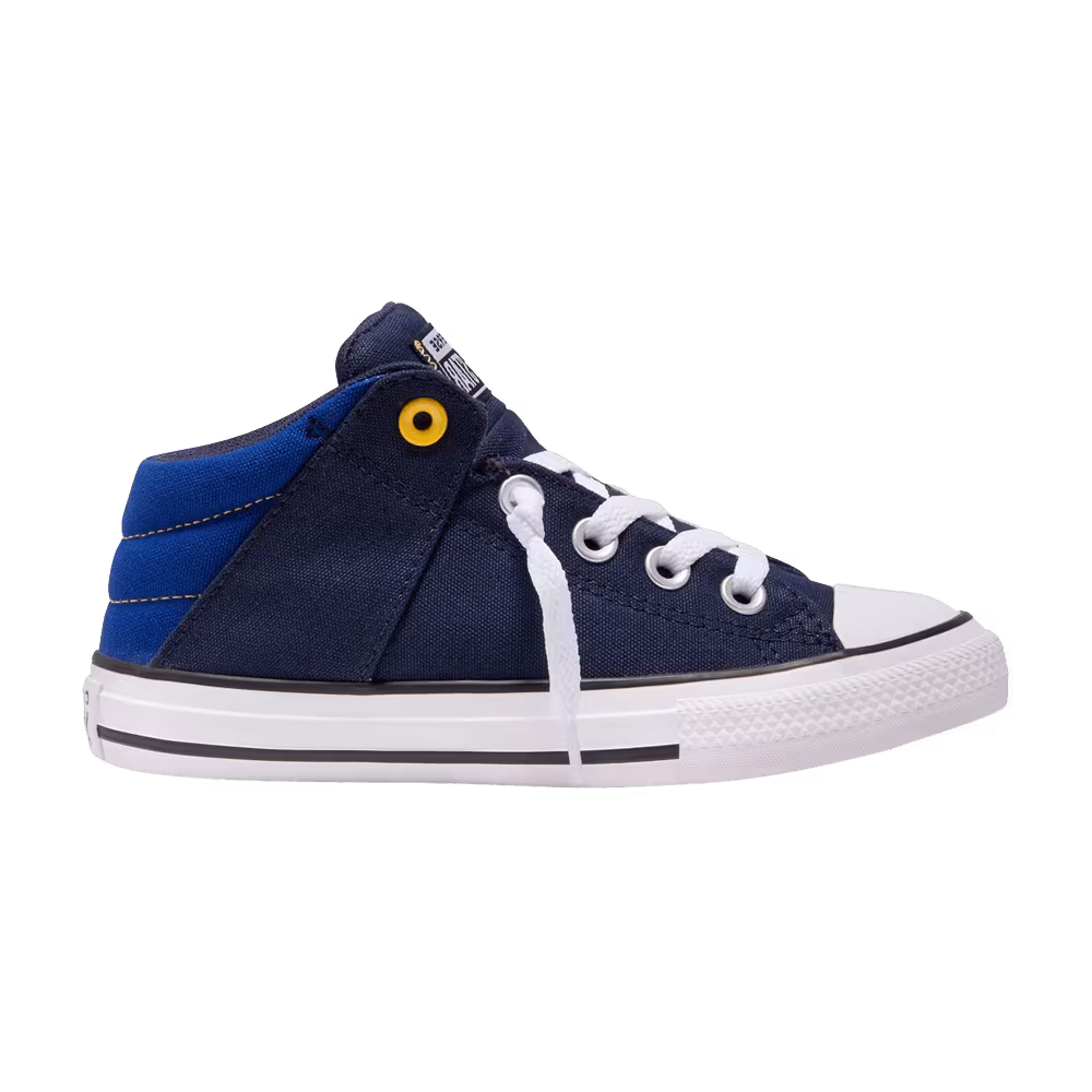 Converse Chuck Taylor All Star Axel Mid GS Obsidian Laser Orange