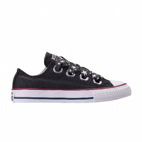 Converse Chuck Taylor All Star Big Eyelets Ox GS 'Almost Black'
