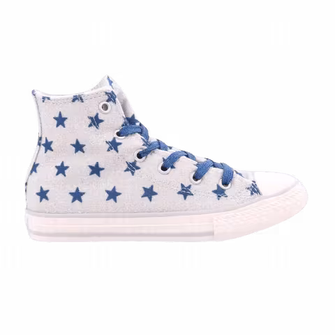 Converse Chuck Taylor All Star High GS 'Glitter Blue Stars'
