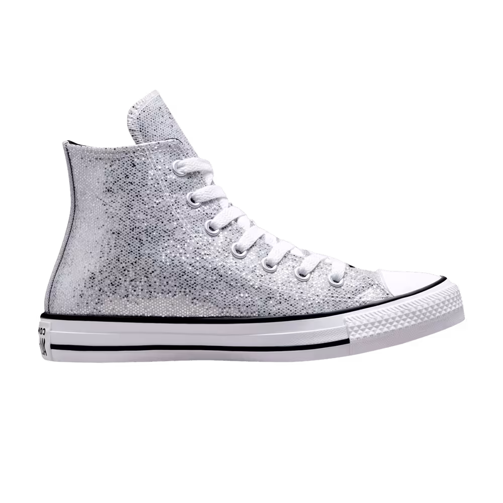 Converse Chuck Taylor All Star High GS Glitter - Silver