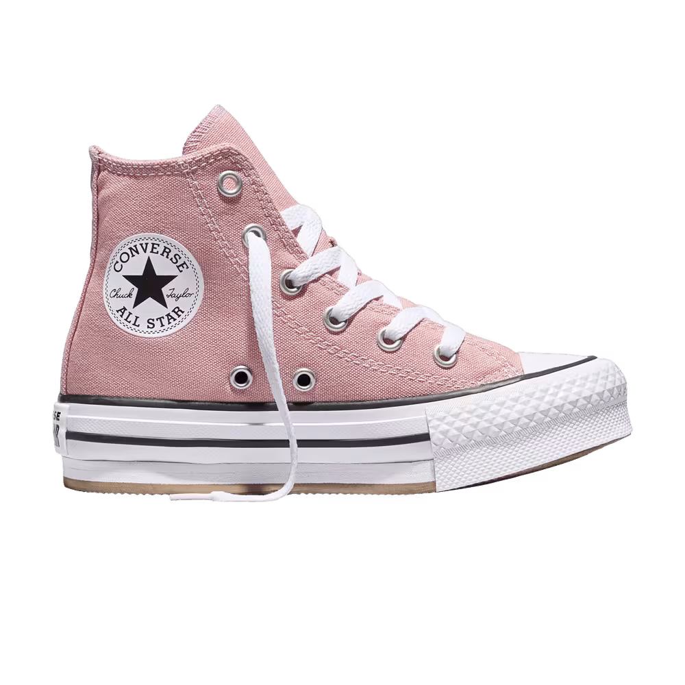 Converse Chuck Taylor All Star Eva Lift Platform Canvas Big Kid Petal Pit