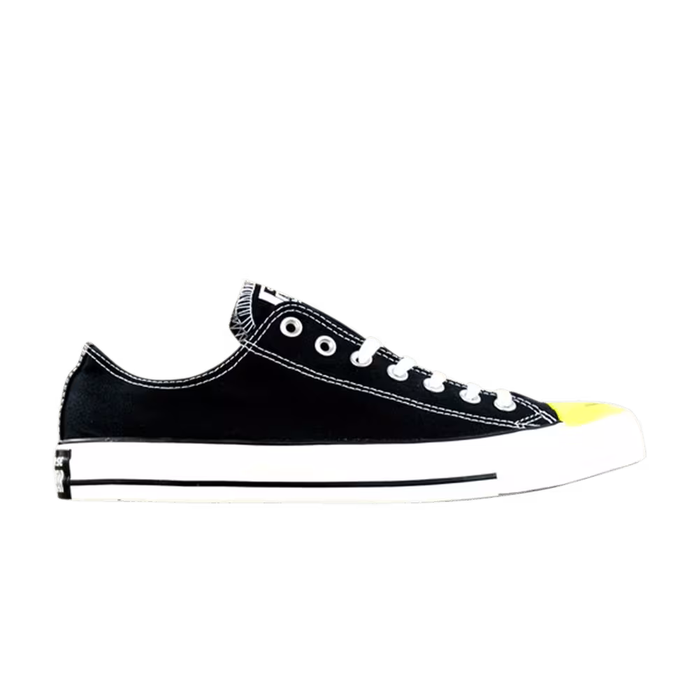 Converse Chuck Taylor All Star Low GS Smiley Face - Black