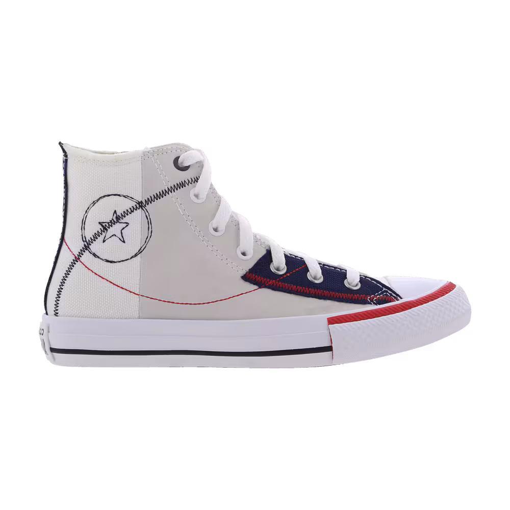 Converse Chuck Taylor All Star Craft High PS White Midnight Navy