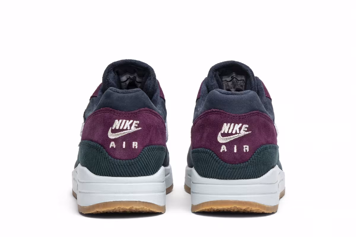 Nike Air Max 1 Premium Dark Obsidian, Crepe Pack, view 7