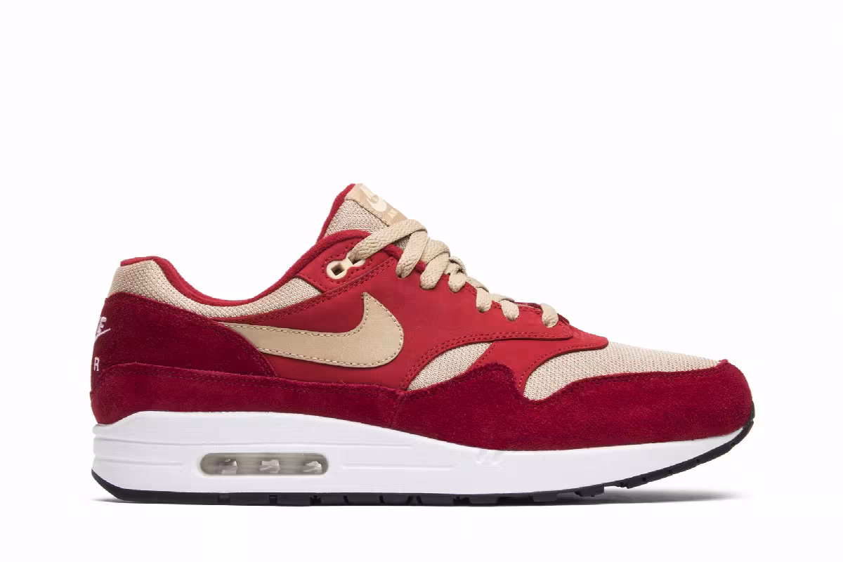 Nike Air Max 1 Premium Red Curry, view 2