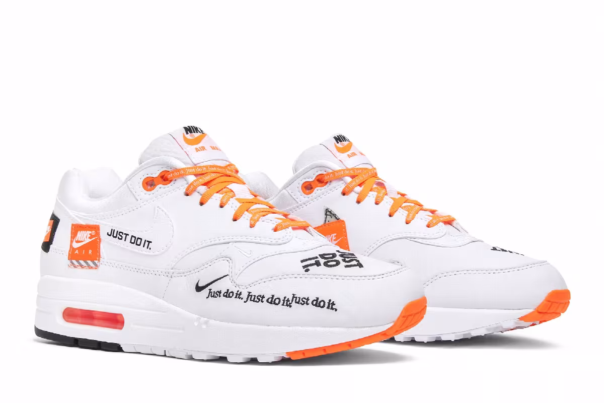 Nike Women's Air Max 1 LX Just Do It, view 9