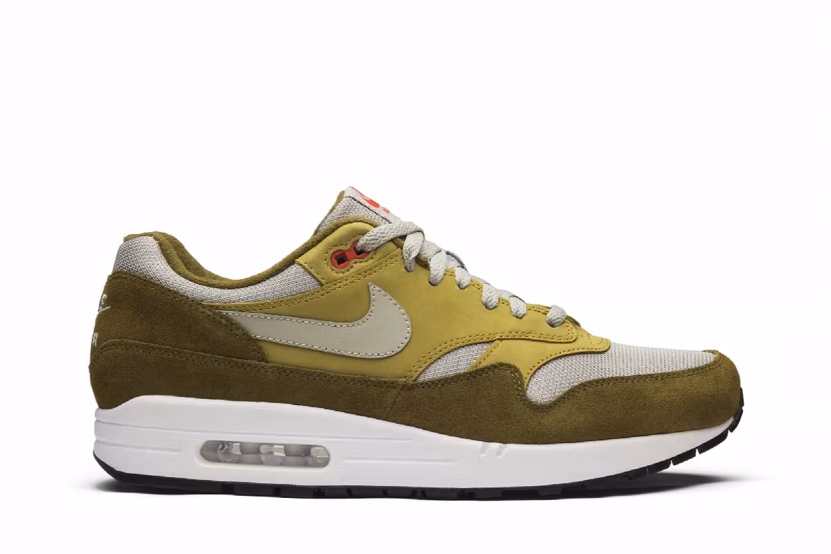 Nike Air Max 1 Premium Green Curry, view 2