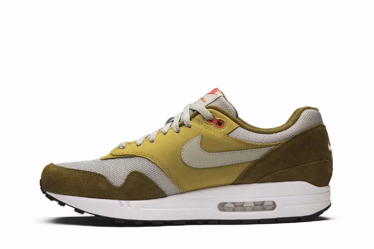 Nike Air Max 1 Premium Green Curry, view 4