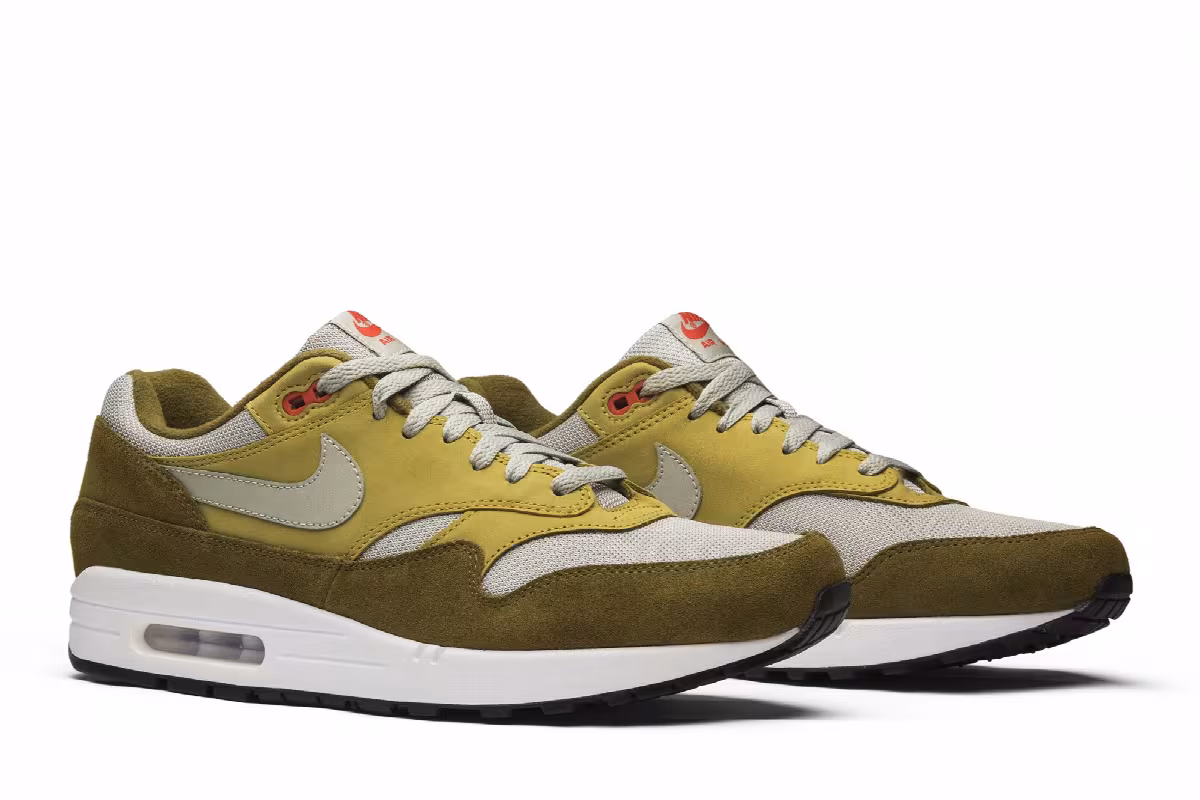 Nike Air Max 1 Premium Green Curry, view 9
