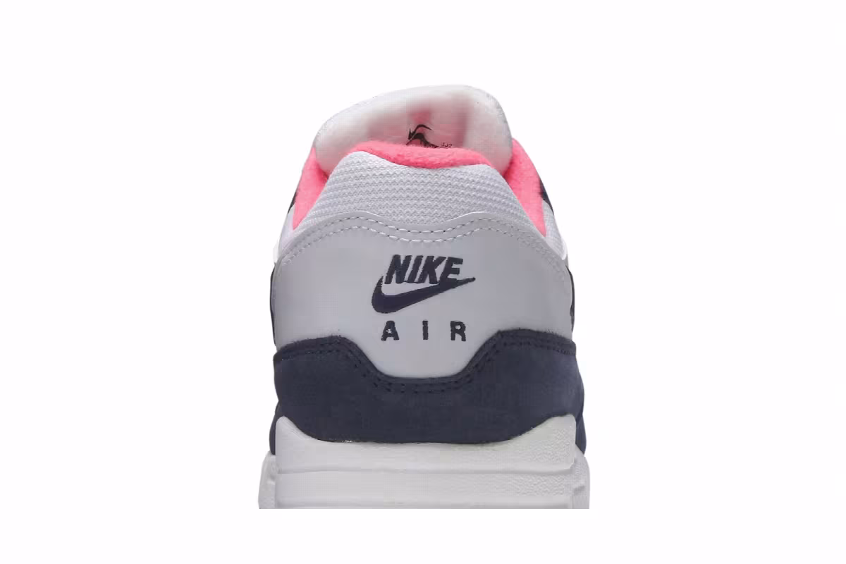 Nike Women's Air Max 1 Midnight Navy Pink, view 8