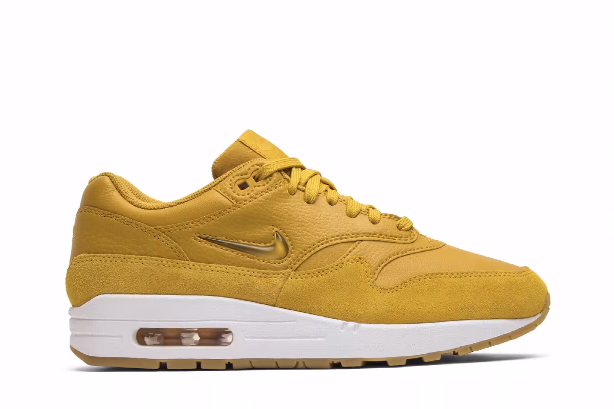 Nike Women's Air Max 1 Premium SC Jewel Mineral Yellow, view 2