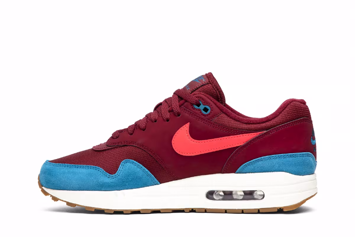 Nike Air Max 1 Burgundy Teal, view 4