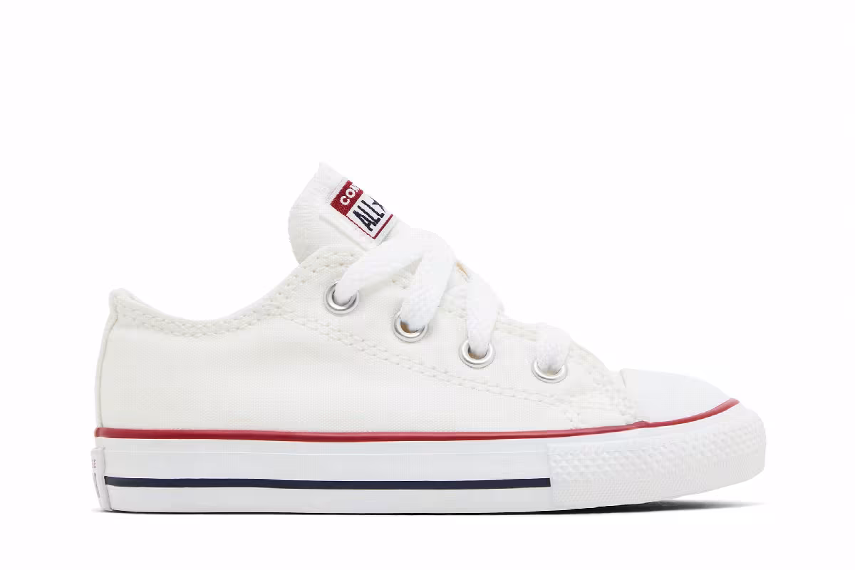Converse Chuck Taylor All Star Low TD Optical White, view 2