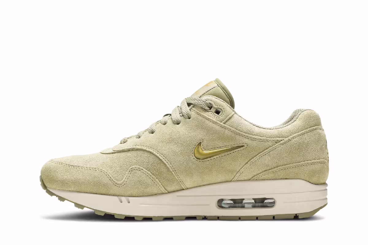 Nike Air Max 1 Jewel Neutral Olive, view 4