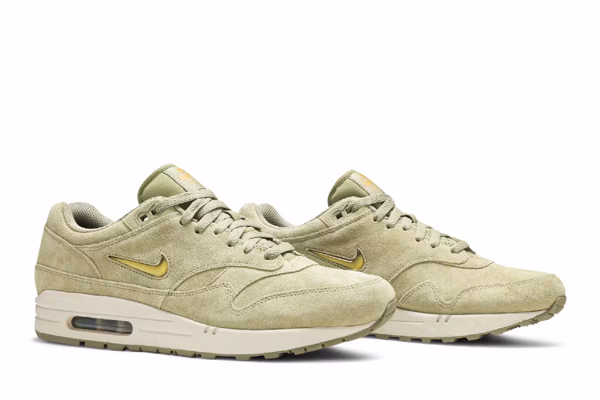 Nike Air Max 1 Jewel Neutral Olive, view 9