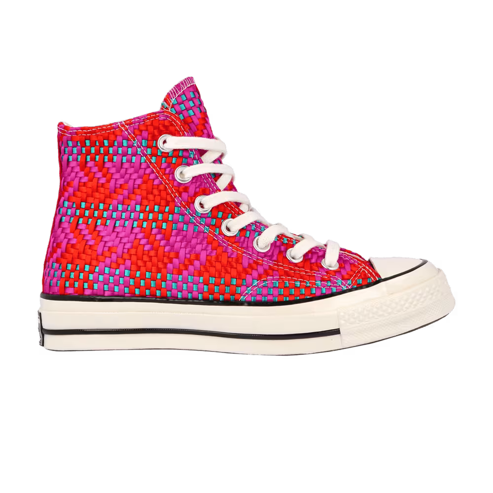 Converse Chuck 70 Hi Culture Weave - Red Pink