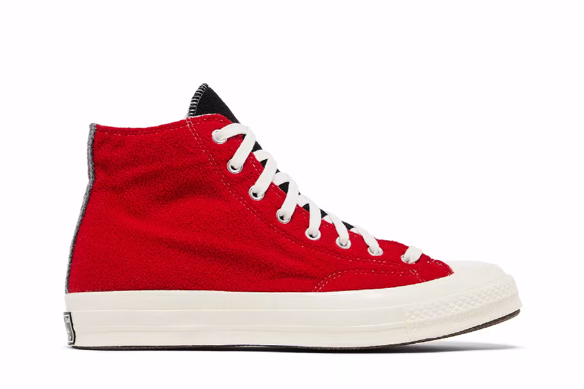 Converse Chuck 70 High Navy Red, view 2