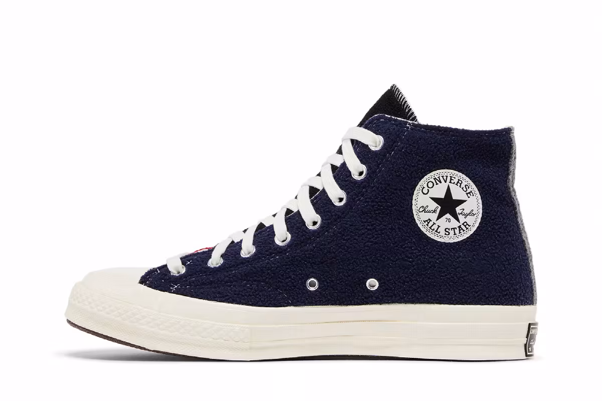 Converse Chuck 70 High Navy Red, view 4