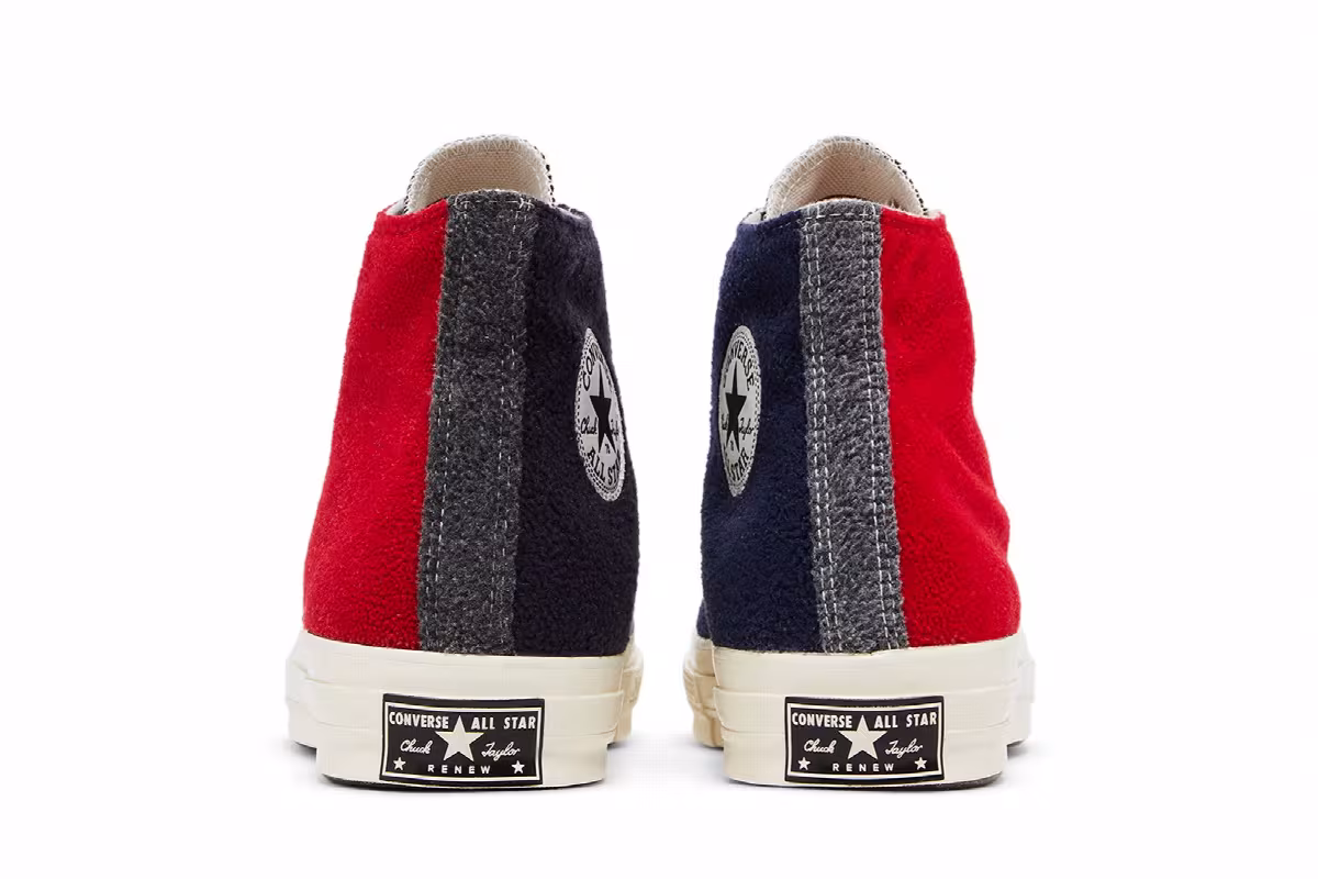 Converse Chuck 70 High Navy Red, view 7