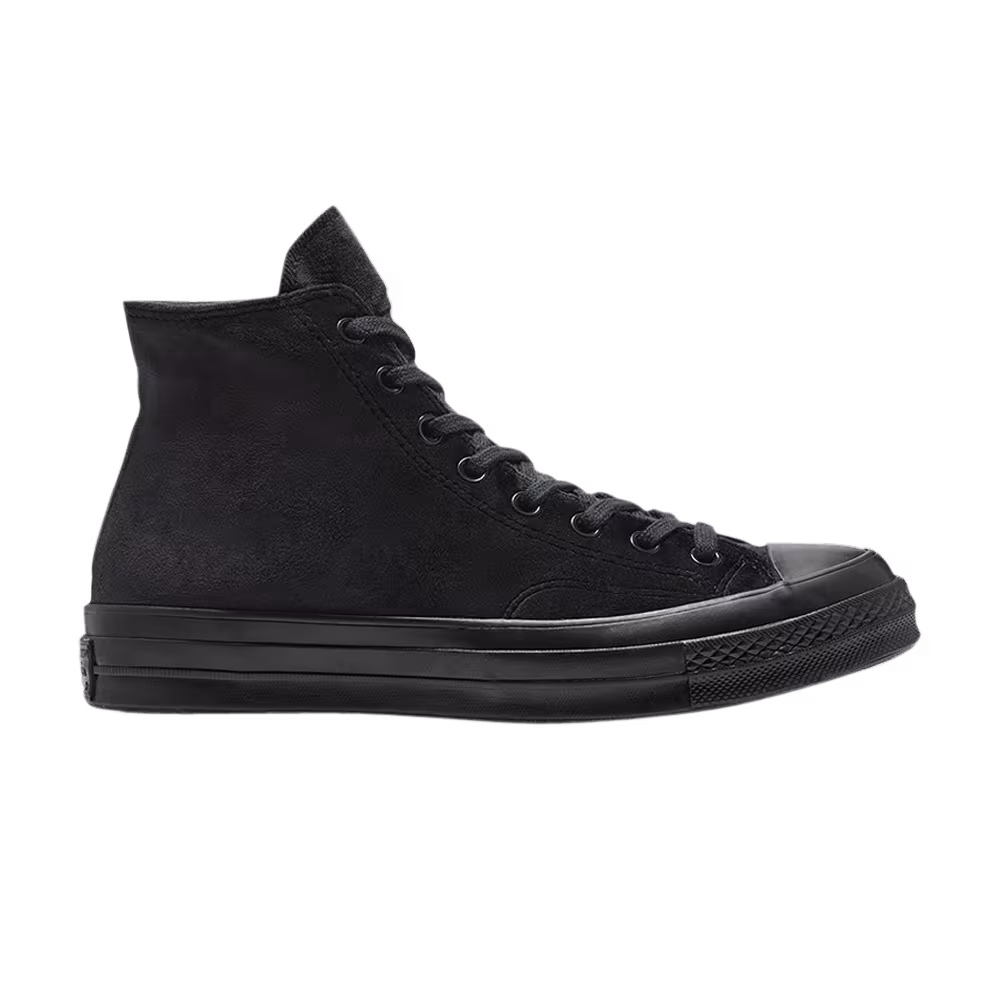Converse Chuck 70 High Velvet Triple Black