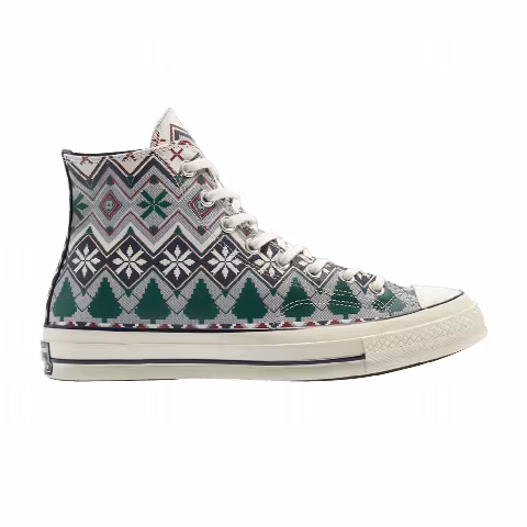 Converse Chuck 70 High 'Holiday Sweater - Ash Stone'