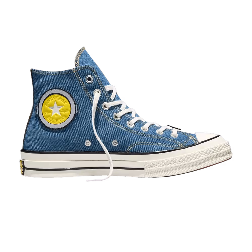 Minions x Converse Chuck 70 Hi Blue Egret