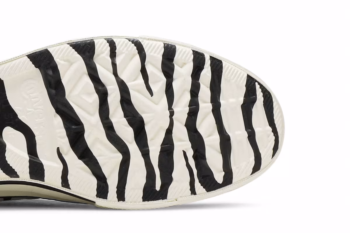 Converse Chuck 70 Low Archival Zebra Print, view 6